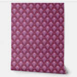 Elegant Purple Pink Art Deco Vintage Pattern Wallpaper<br><div class="desc">Elegant Purple Pink Art Deco Vintage Pattern Wallpaper features a chic elegant art deco pattern in purple and pink. Perfect for home decor,  office decor,  event decor and party decor. Created by Evco Studio www.zazzle.com/store/evcostudio</div>