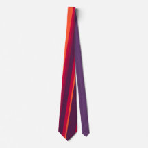 Elegant Purple Stripe Colored Tie