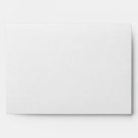 Elegant  Purple Wedding Invitation Envelope