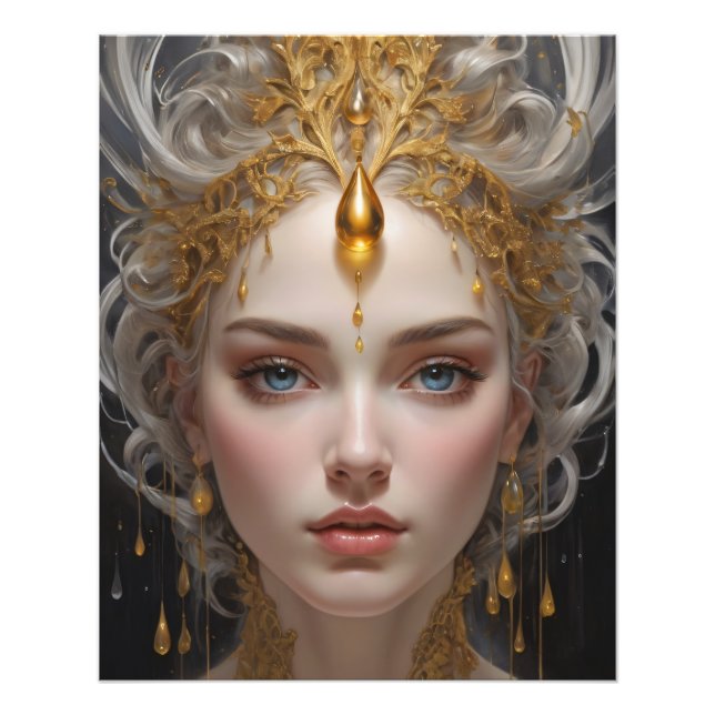 Elegant Queen of a Fairyland Photo Print (Front)