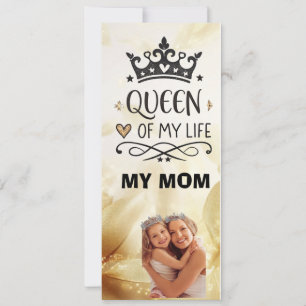 Elegant Queen of my Life-my mom  Invitation
