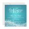 Elegant Quinceanera Party Sparkling Wave 2 Turquoi