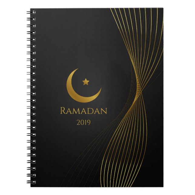 Elegant Ramadan Event Planner Notebook (Front)