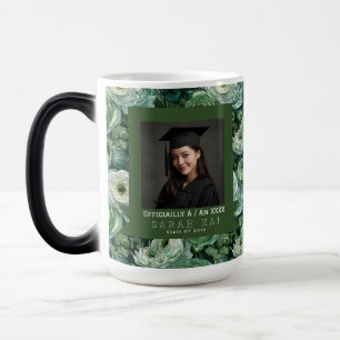 Elegant Ranunculus Floral Certified Pharmacist Magic Mug