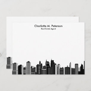 Elegant  Real Estate Agent House Realtors   Card