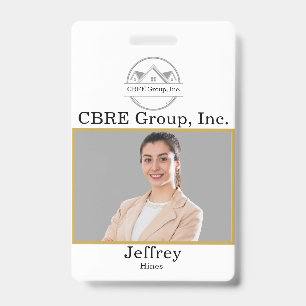Elegant Real Estate gold custom logo Badge