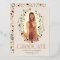 Elegant Real Gold Foil Graduate Announcement