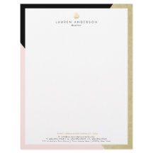 Elegant Realtor Broker Letterhead Stationary