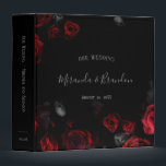 Elegant Red and Black Floral Wedding Planner Binder<br><div class="desc">Elevate your wedding planning with our unique and incredibly stylish Custom Elegant Red and Black Floral Wedding Planner 3-ring binder. This meticulously designed binder flaunts a sophisticated floral pattern in contrasting hues of red and black, setting the tone for a memorable and chic wedding event. The 3-ring mechanism ensures all...</div>