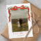 Elegant Red Bow with Greenery Photo Christmas