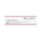 Elegant red classic insert card graduation name