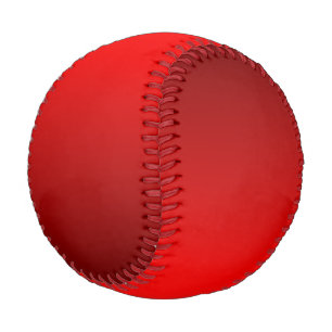 Elegant Red Gradient Baseball