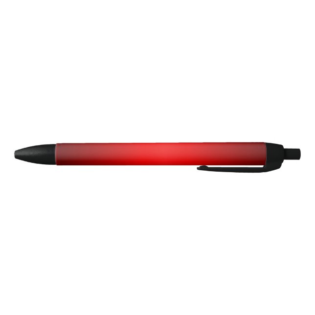 Elegant Red Gradient   Black Ink Pen (Bottom)