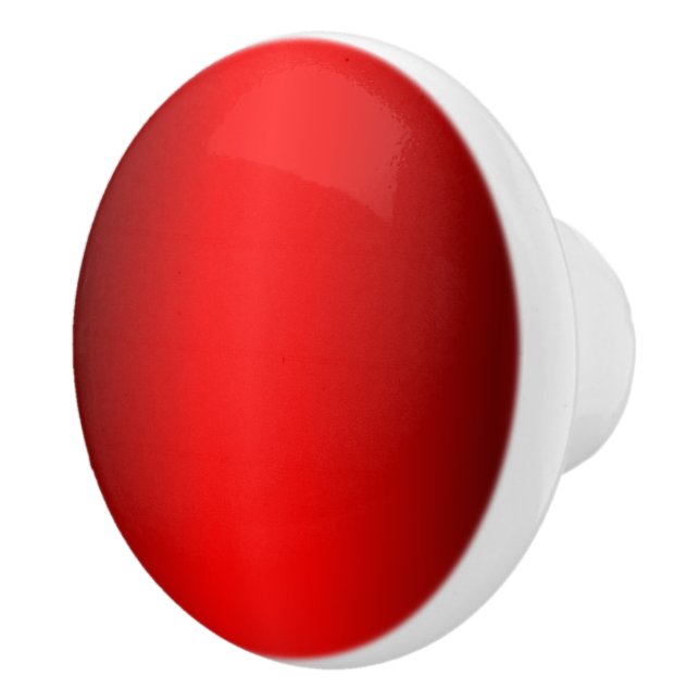 Elegant Red Gradient   Ceramic Knob (Right)