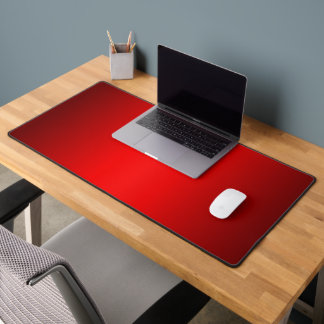 Elegant Red Gradient   Desk Mat