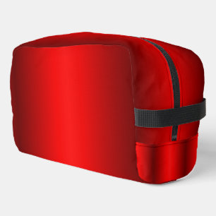 Elegant Red Gradient to Black  Dopp Kit