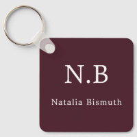 Elegant red personalized
