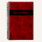 Elegant Red Roses Diary Notebook