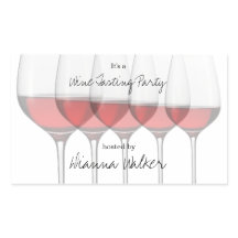 Elegant Red Wine Glasses