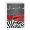 Elegant Red Zebra Sweet 16 Party