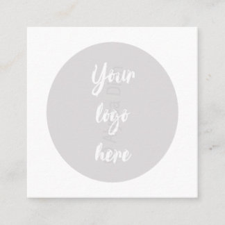 Elegant Referral Card (Blue Background)