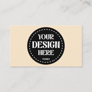 Elegant, refined, sleek & minimalist business card