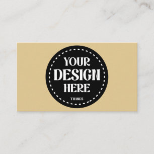 Elegant, refined, sleek & minimalist business card