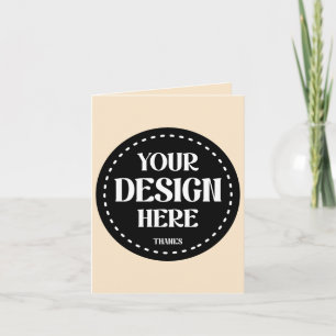 Elegant, refined, sleek & minimalist card