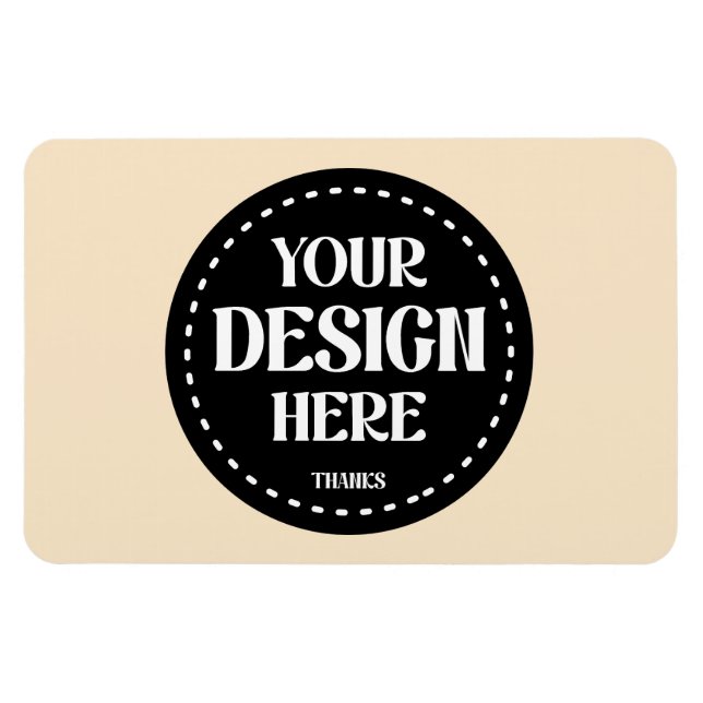 Elegant, refined, sleek & minimalist magnet (Horizontal)