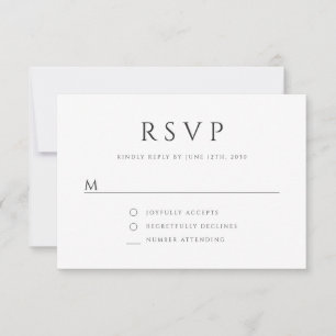 Elegant Religious Cross First Holy Communion RSVP Card