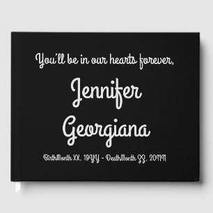 Élégant, Respectable Funérailles/Memorial Livre d'