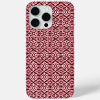 Elegant Retro Boho Floral Pattern  iPhone 15 Pro Max Case