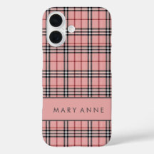 Elegant Retro Chequered Case