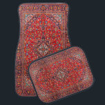 Elegant Retro Modern Vintage Persian Car Mat<br><div class="desc">Elegant Retro Modern Vintage Persian Car Floor Mat - See our other products and collections,  choose a gift for you and your dear ones. 
Thanks for buying in our store. Come again. :)</div>