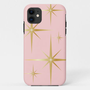 Elegant Retro Starburst iPhone 5/5S Case - Pink