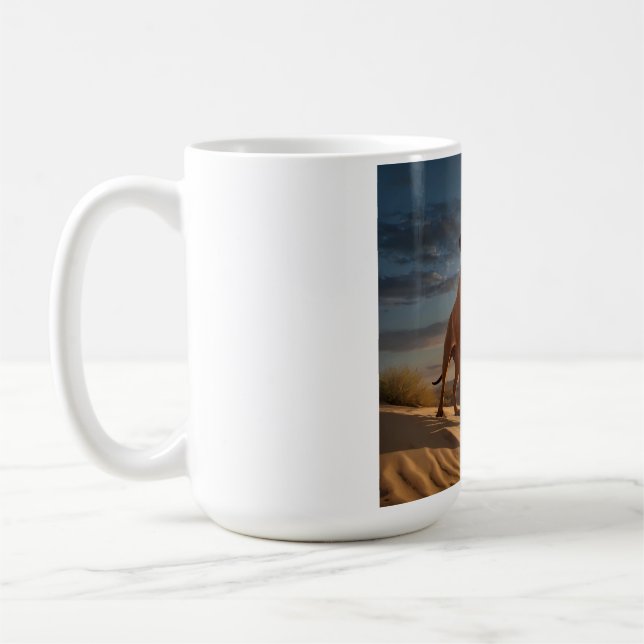 Elegant Rhodesian Ridgeback Coffee Mug (Left)