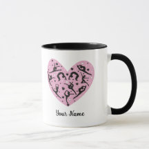 Elegant Rhythmic Gymnastics Personalized Mug
