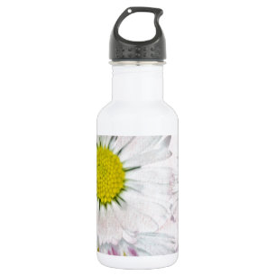 Elegant Romantic Bridal Shower Daisies Wedding 532 Ml Water Bottle