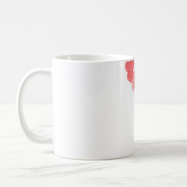 Elegant Romantic Couple Mug (Left)