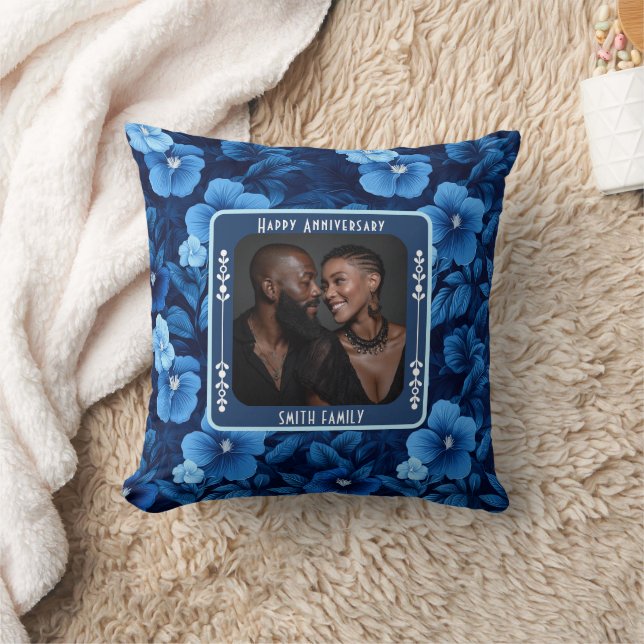 Elegant Romantic Couple Throw Pillow  (Blanket)