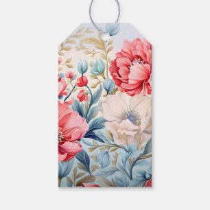 Elegant Romantic Flower Botanical Garden Gift Tags