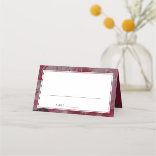 Elegant Romantic Flower Seating Table Place Card