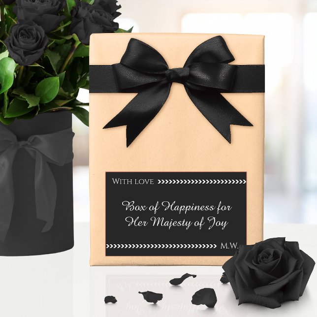 Elegant Romantic Gift Wrap Sticker (Creator Uploaded)
