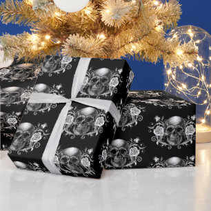 Elegant, Romantic Goth  Wrapping Paper