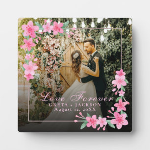 Elegant Romantic Happy Valentine's Day Plaque