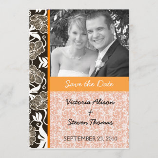 Elegant & Romantic Lovers Wedding Invitation Orang