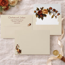 Elegant Romantic Rusty Rose Autumn Wedding