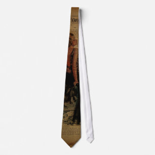 elegant  romantic vintage girly paris fashion tie