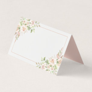 Elégant Rose aquarelle rose Mariage floral 