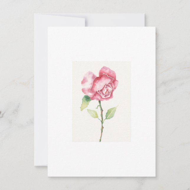 Elegant Rose Collection Card (Front)